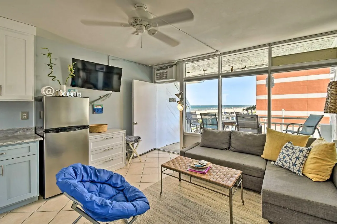 Oceanfront Resort Studio On Virginia Beach! United States